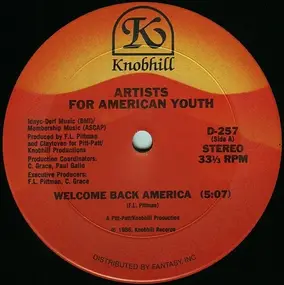 Artists For American Youth - Welcome Back America