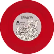 7inch Vinyl Single - Audacity / Big Eyes - Audacity / Big Eyes Split - Red Translucent