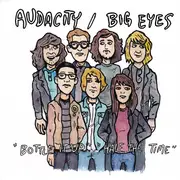 7inch Vinyl Single - Audacity / Big Eyes - Audacity / Big Eyes Split - Red Translucent