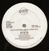 12inch Vinyl Single - B-Fats - How's Everybody Feelin'?