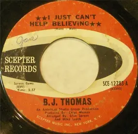 Billy Joe Thomas - I Just Can't Help Believing