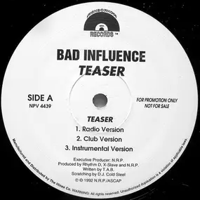 bad influence - Teaser / Hitting Like A Time Bomb
