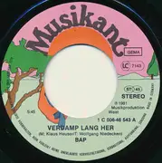 7inch Vinyl Single - Bap - Verdamp Lang Her / Waschsalon