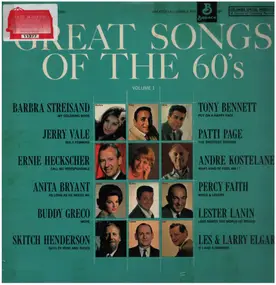 Barbra Streisand - Great Songs Of The 60's, Volume 1