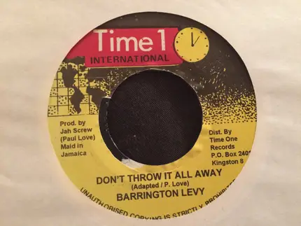 Barrington Levy - Don't Throw It All Away