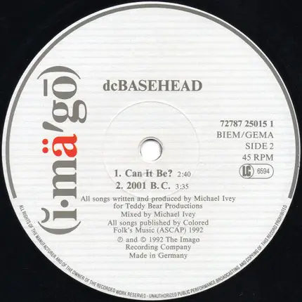 Basehead - 2000 B.C.