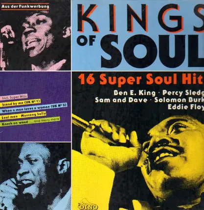 Ben E. King, Percy Sledge, Solomon Burke... - Kings Of Soul (16 Super Soul Hits)