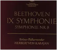 Beethoven/ Karajan, Berliner Philharmoniker - Symphonie Nr.8 F-dur op.93 und IX. Symphonie d-moll op. 125