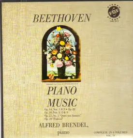 Ludwig Van Beethoven - Piano Music Complete In 6 Volumes; Volume IV, Eight Sonatas