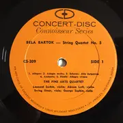 LP - Béla Bartók / The Fine Arts Quartet - String Quartets No. 5, No. 6