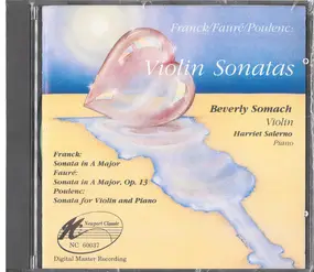 Beverly Somach , Harriet Salerno - Violin Sonatas