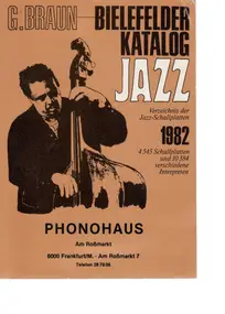 Bielefelder Katalog - Jazz Verzeichnis der Jazz-Schallplatten 1982