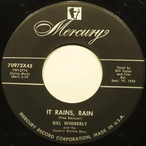 Bill Wimberley's Country Rhythm Boys - It Rains, Rain
