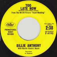 Billie Anthony - Yes, We Have No Bananas / Too Late Now