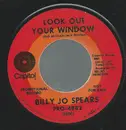 7inch Vinyl Single - Billie Jo Spears - Look Out Your Window / Daddy, I Love You