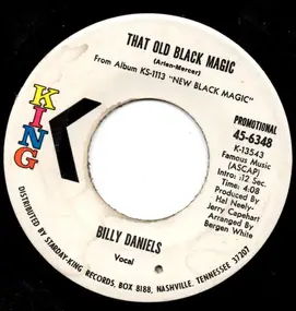 Billy Daniels - That Old Black Magic / I'll Drown In My Tears