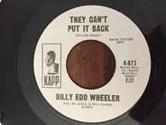 Billy Edd Wheeler - High Flying Bird / They Can't Put It Back