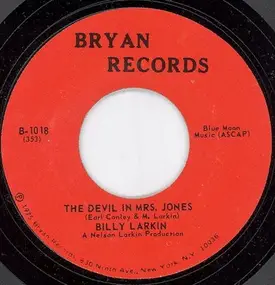 Billy Larkin - The Devil In Mrs. Jones