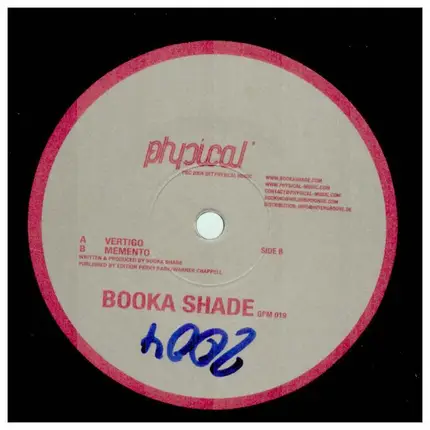 Booka Shade - Vertigo / Memento