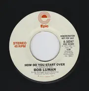 Bob Luman - How Do You Start Over