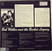 LP - Bob Wilber And The Bechet Legacy - Bob Wilber And The Bechet Legacy