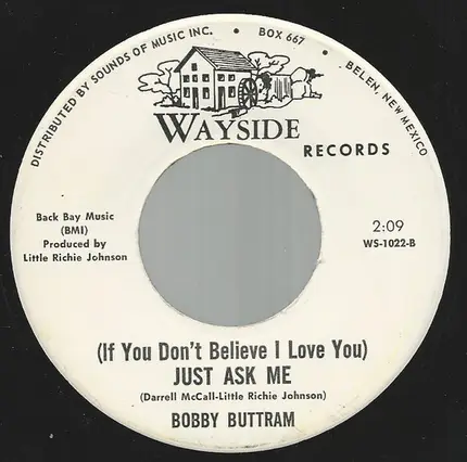 Bobby Buttram - The Weeds Grow Tall