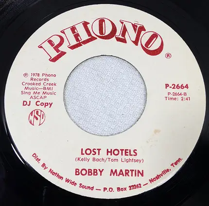 Bobby Martin - I'm Gonna Love Him Away / Lost Hotels