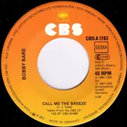 7'' - Bobby Bare - Take Me As I Am (Or Let Me Go) / Call Me The Breeze