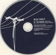 CD Single - Bloc Party - The Prayer - CARDBOARD SLEEVE