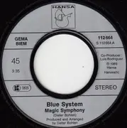 7inch Vinyl Single - Blue System - Magic Symphony