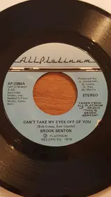 Brook Benton - Can't Take My Eyes Off Of You / Weekend With Feathers