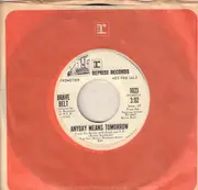 7inch Vinyl Single - Brave Belt - Rock And Roll Band / Anyday Means Tomorrow - Promo