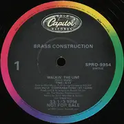 12inch Vinyl Single - Brass Construction - Walkin' The Line