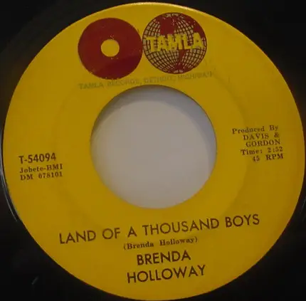 Brenda Holloway - Every Little Bit Hurts / Land Of A Thousand Boys