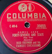 Schellack - Bud Freeman And His Famous Chicagoans - Comes Jazz