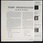 LP - Bud Powell - Piano Interpretations By Bud Powell - +OBI.