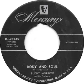 Buddy Morrow & His Orchestra - Body And Soul