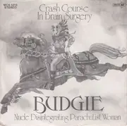 7inch Vinyl Single - Budgie - Crash Course In Brain Surgery / Nude Disintegrating Parachutist Woman