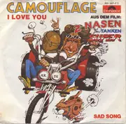 7inch Vinyl Single - Camouflage - I Love You