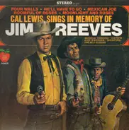 Cal Lewis - Cal Lewis Sings In Memory Of Jim Reeves