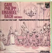 LP - Carl Philipp Emanuel Bach , English Chamber Orchestra , Raymond Leppard - 4 Sinfonias