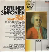 Carl Philipp Emanuel Bach - Berliner Sinfonien
