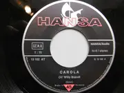 7inch Vinyl Single - Carola - Oh Willy Brandt