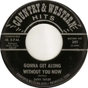 Stan Hardin - Gonna Get Along Without You Now / Guess Things Happen That Way