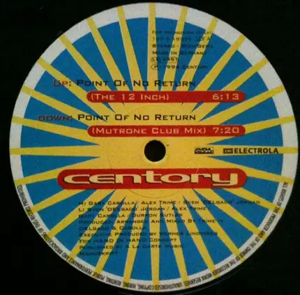 Centory - Point Of No Return