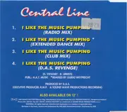 CD Single - Central Line - I Like The Music Pumping