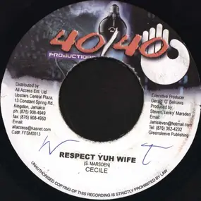 Ce'cile - Respect Yuh Wife