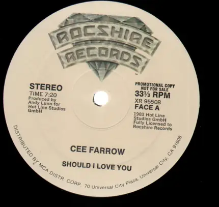 Cee Farrow - Should I Love You