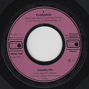 7inch Vinyl Single - Celebration - Country Pie / Getting Hungry