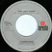 7inch Vinyl Single - Champagne - Oh Me Oh My, Goodbye